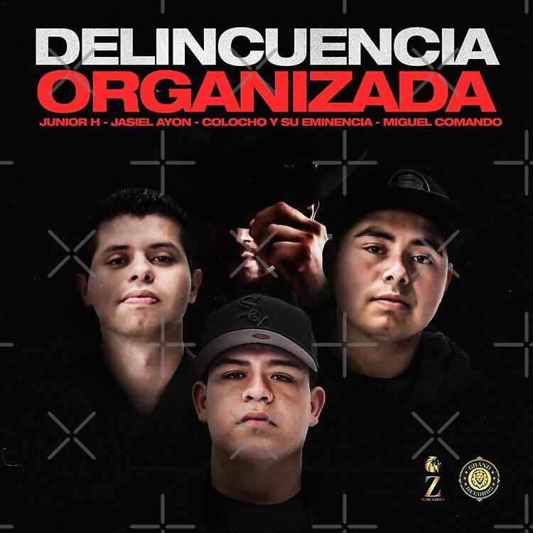 Junior H Delincuencia Organizada Album Tote Bag - Image 2