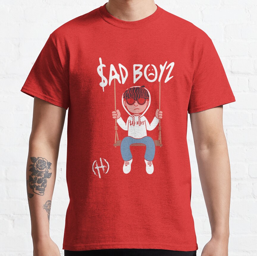 Sad Boys For Junior H Fan Gift For Music Lovers T-Shirt - Image 5