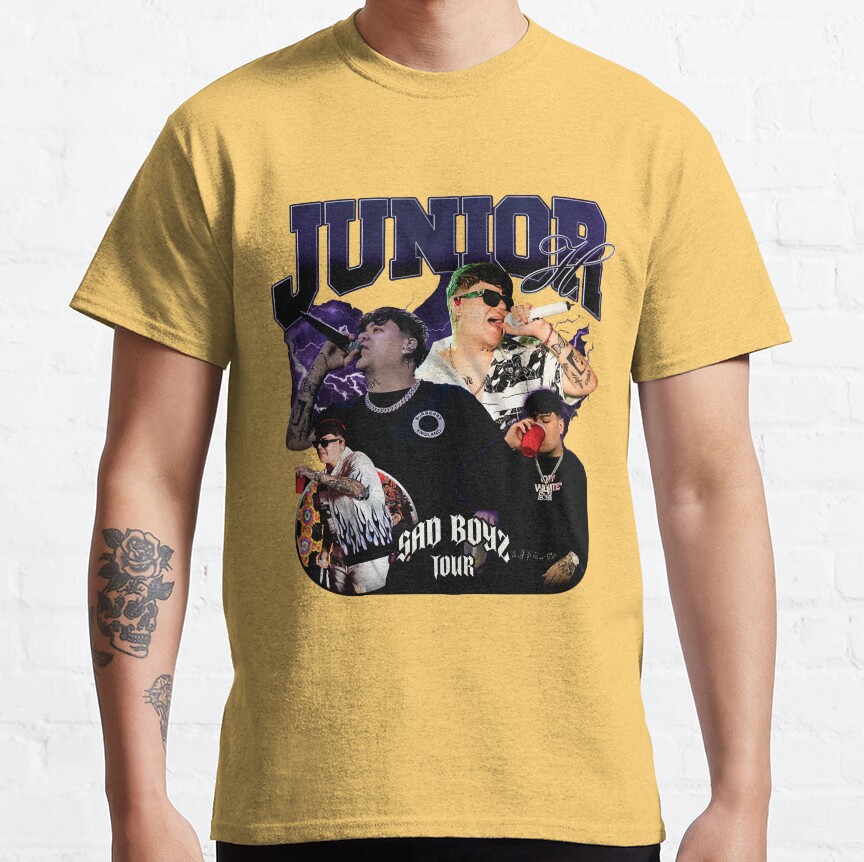 Junior H Sad Boyz Tour Vintage T-Shirt - Image 5