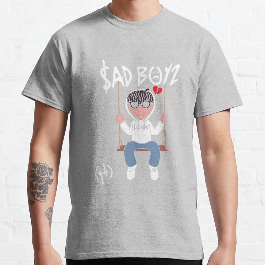 Sad Boys For Junior H Fan Gift For Music Lovers T-Shirt - Image 7