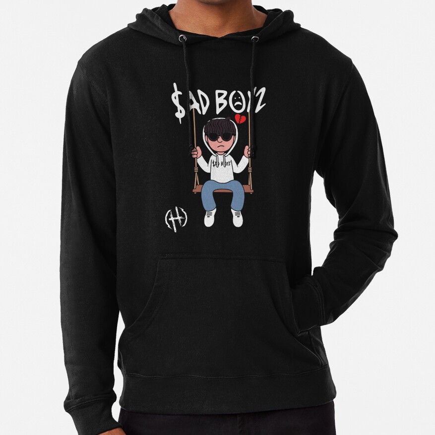Sad Boys For Junior H Fan Gift For Music Lovers Hoodie