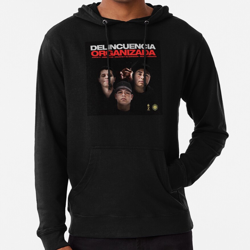 Junior H Delincuencia Organizada Album Hoodie