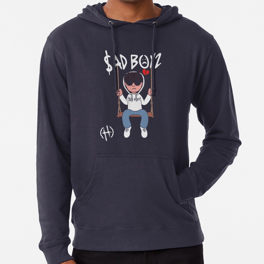 Sad Boys For Junior H Fan Gift For Music Lovers Hoodie - Image 4