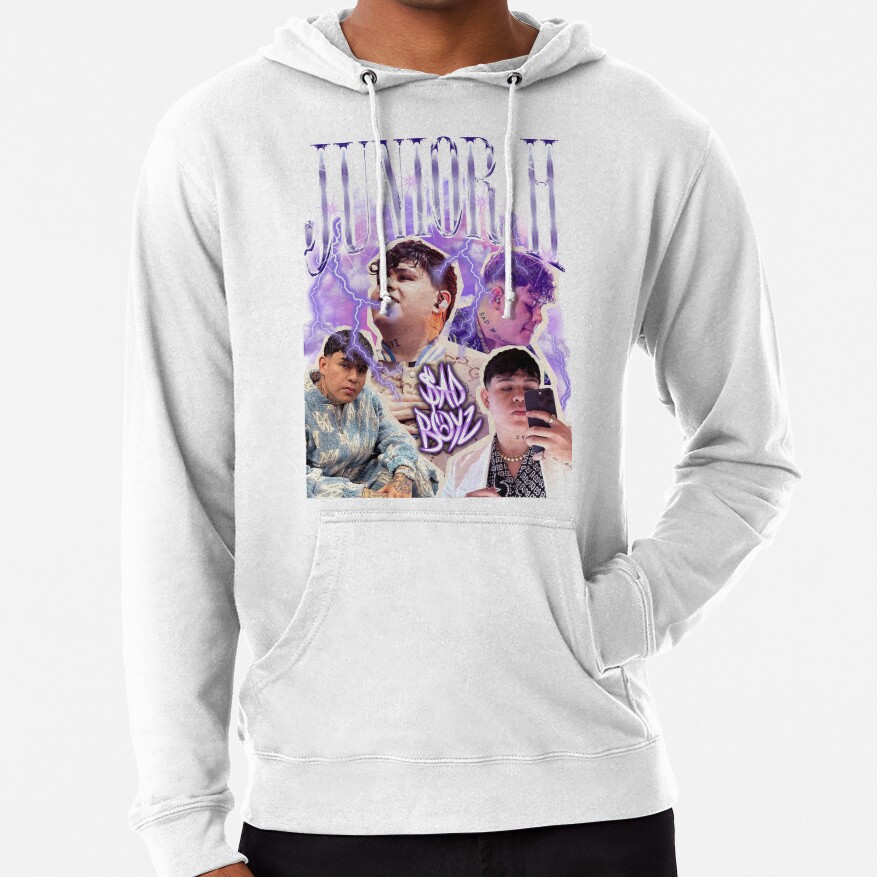 Junior H Vintage Retro Design Hoodie - Image 6