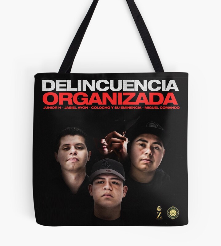 Junior H Delincuencia Organizada Album Tote Bag