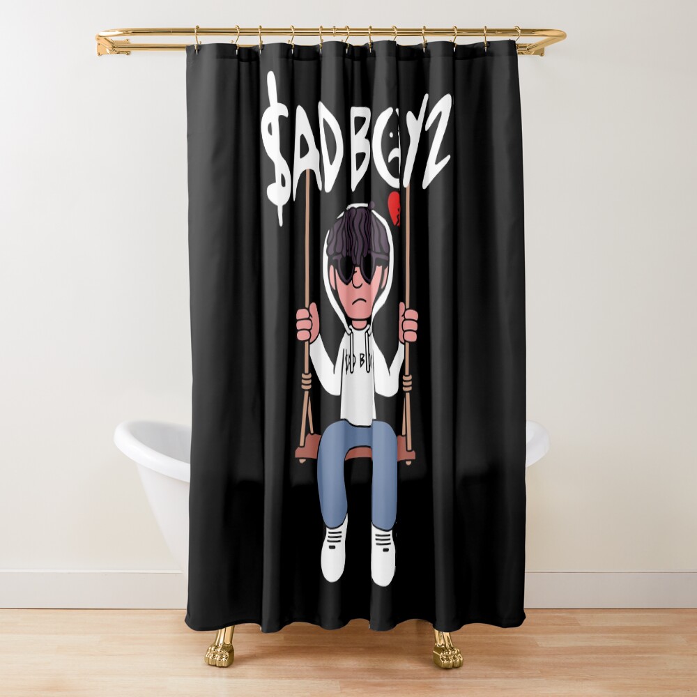 Junior H Sad Boyz Corridos Tumbados Shower Curtain