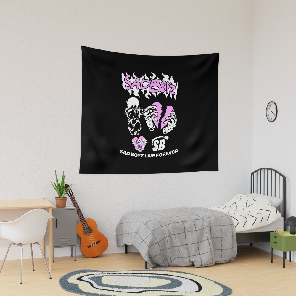 Best Junior H Merch Sad Boyz Tapestry